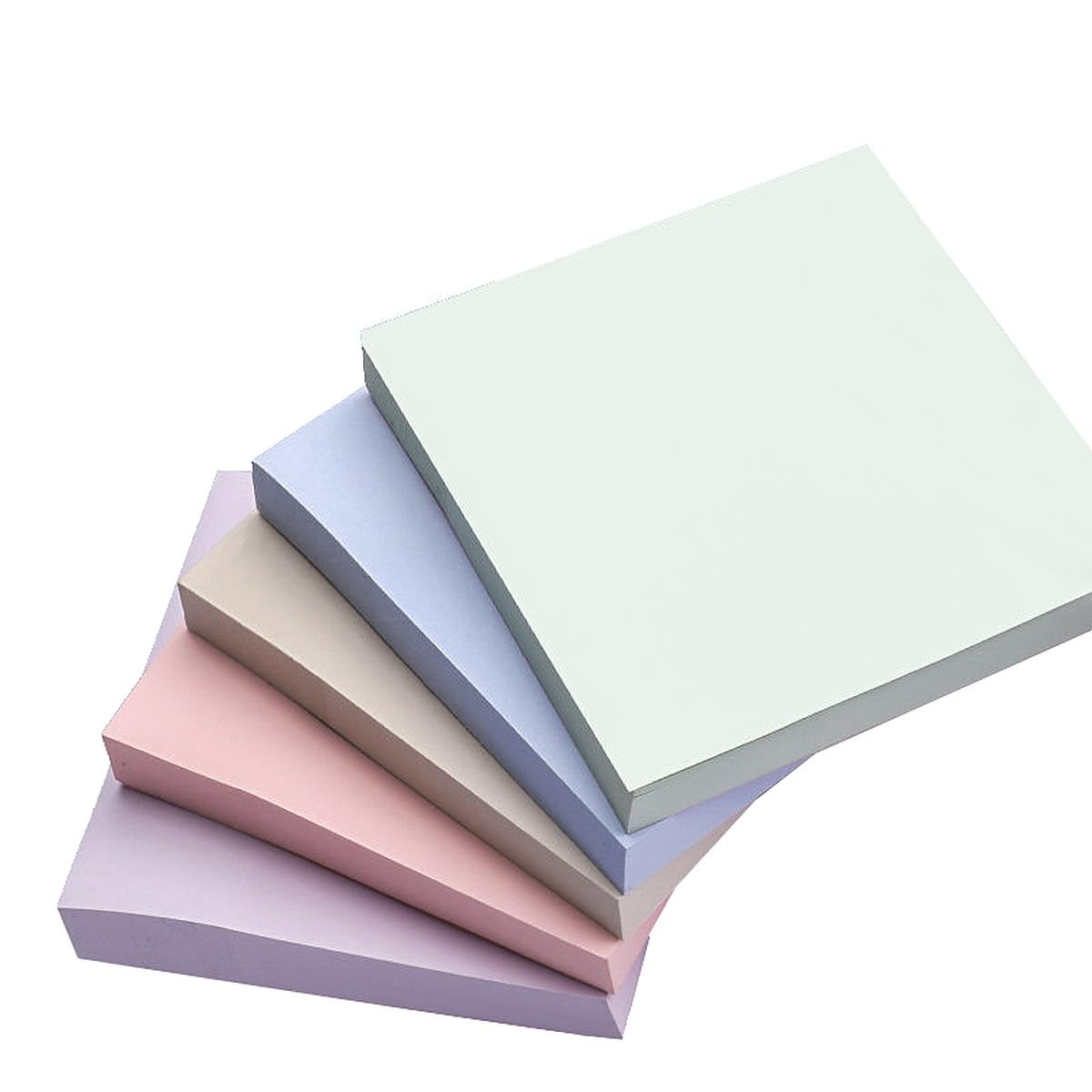 ThemedSchool Sticky Notes Cube - 400 Sheets (4 Colors x 100 Sheets)