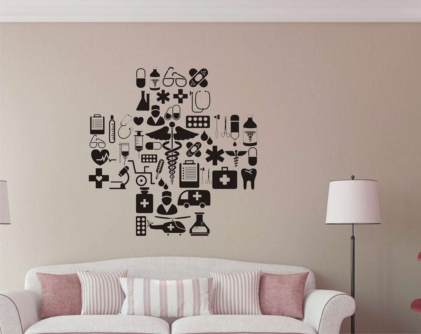 TheMedSchool Nature-Themed Vinyl Wall Sticker